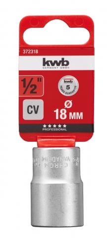 Вложка KWB 1/2" 18 мм - Ръчни инструменти
