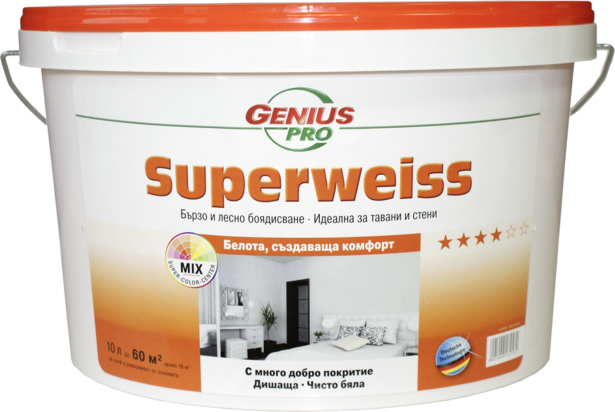 GP Superweiss 15L - Бели бои