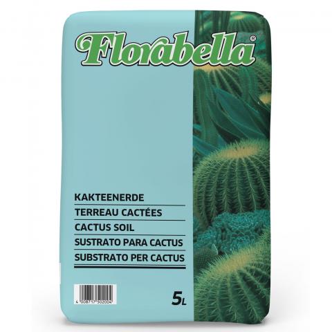 Почва за кактуси Florabella 5 л, снимка 2 - Кактуси и бонзаи