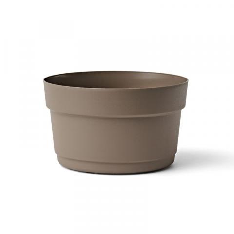 Саксия Lotus ф27 см бежова - Пластмасови саксии