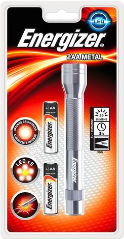Фенер ENR Metal LED 2xAA - Фенери за къмпинг и свободно време