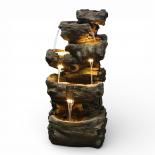 Градински фонтан водопад