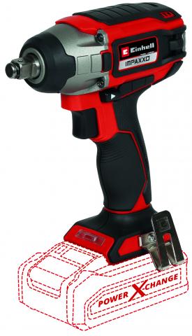 Акумулаторен ударен гайковерт Einhell Impaxxo 18/230 Solo PXC, снимка 3 - Акумулаторни гайковерти
