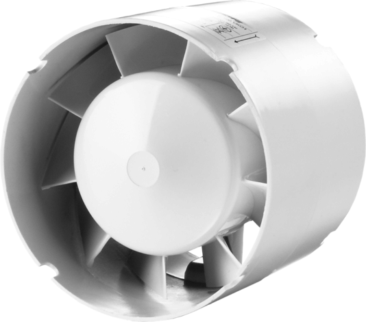 125VKO1 Канален вентилатор - Вентилатори за баня