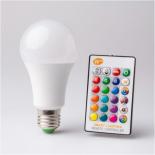 LED крушка E27 8W RGBW с дистанционно