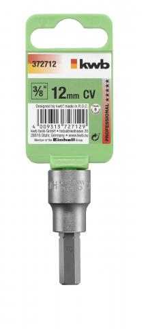 Вложка шестограм KWB 3/8'' 12 мм - Ръчни инструменти