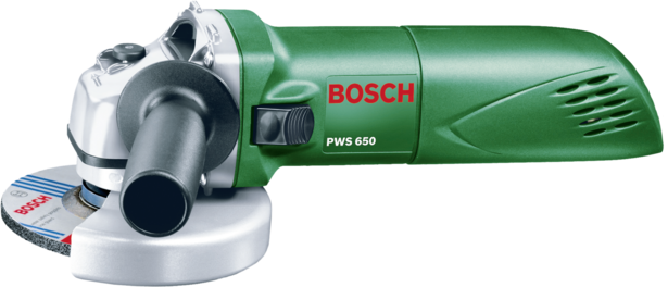 BOSCH Ъглошлайф PWS 650 + - Ъглошлайфи 115мм