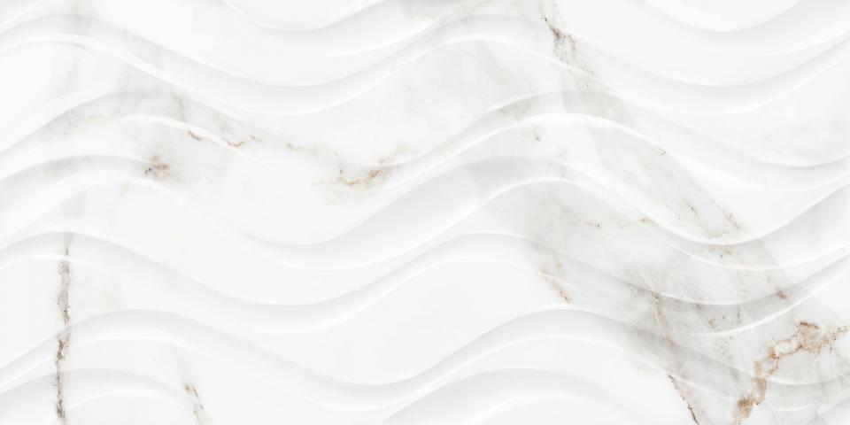 Стенни IJ Делфи вълни 250x500 Бяла, снимка 5 - Декор