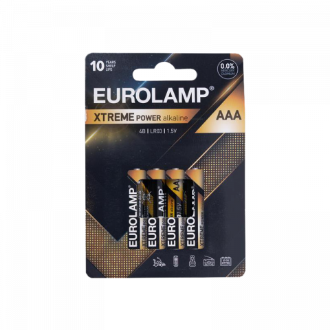 Батерия 4 бр. ААА/LR3 1.5V EXTREME POWER - Батерии
