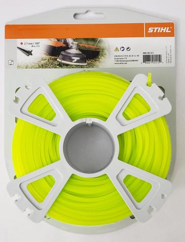 Корда Stihl с X-образно сечение 2.7 мм x 65 - Тримери и коси
