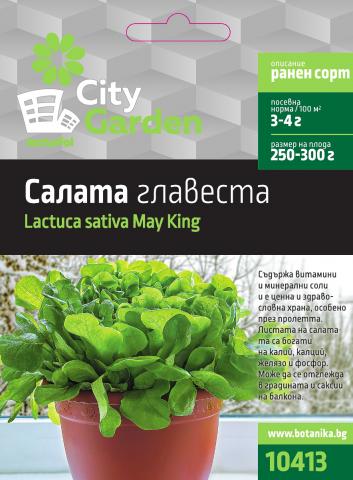 City Garden семена Салата (главеста) - Семена за плодове и зеленчуци