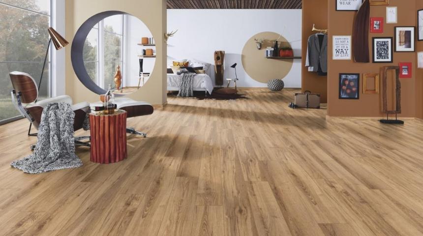 Ламинат 8 мм 4V Kronostep Дъб Армори 33/AC5 K419, снимка 2 - Ламиниран паркет