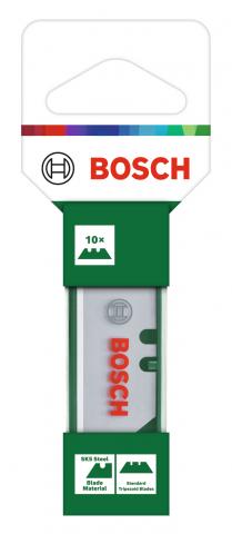 Остриета за нож Bosch трапецовидни 10 бр., снимка 2 - Макетни ножове