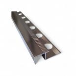 Алуминиев външен ъгъл 1х250 см сребро мат