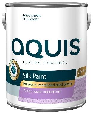 Копринена боя Аквис 0.65 л планинско синьо - Бои за метал