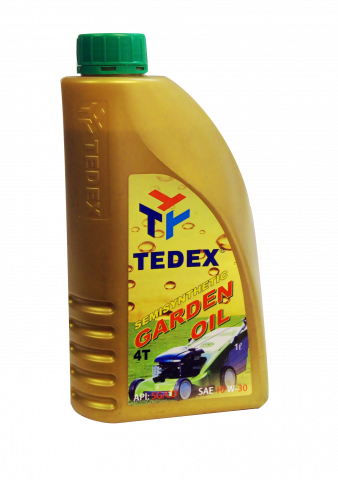 Четиритактово масло Tedex 1 л полу-синтетично - За четиритактови двигатели