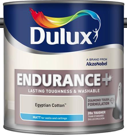 Интериорна боя DuluxMat EasyCare, египетски памук 2.5л - Цветни бои