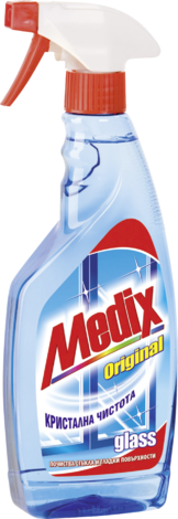 MEDIX GLASS син с помпа - Препарати за кухня