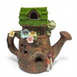 Градинска фигура лейка къщичка