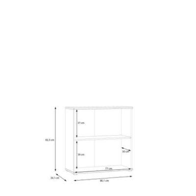 Скрин GANYMEDE 80см пясък, снимка 2 - Скринове