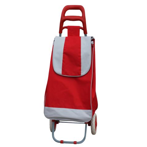 Пазарска чанта червена, снимка 2 - Пазарски чанти