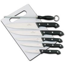 Комплект ножове 7 части с дъска - Комплекти