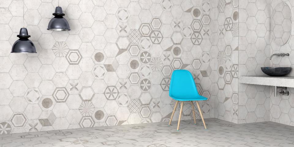 Теракот Pietra Hex Mix Decor 20x23 - Теракот