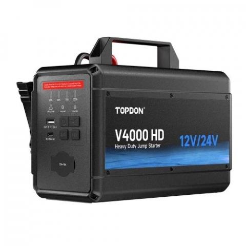 Стартерно устройство TopDon V4000 12V-24V - Зарядни устройства