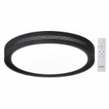 LED плафон CALIFORNIA max.72W 3000K-4000K-6500K 6000lm 220V димируем с дистанционно Ф500mm x H70mm черен