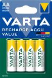 Акум. батерии Varta Value 2100mAh АА 4бр