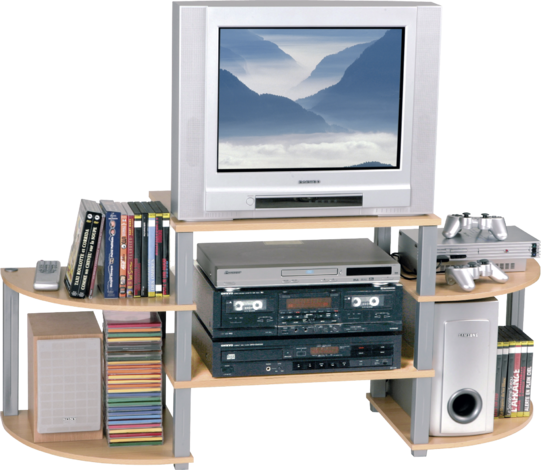 TV/аудио шкаф POLYTUB130х40х58 - Гардероби