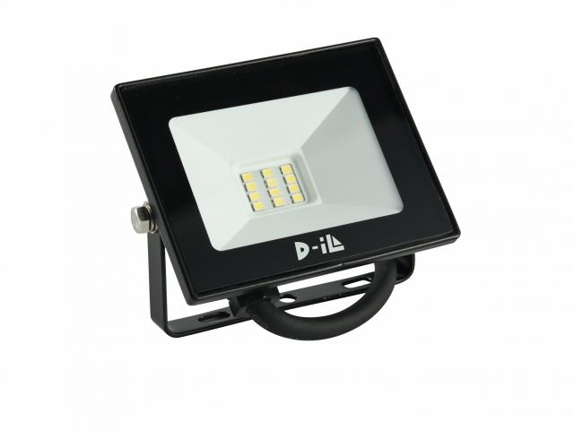 LED прожектор 10W 1000 LM 6000К IP65 черен - Led прожектори