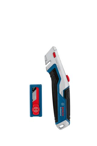 Макетен нож Bosch Pro 18.5 см с 10 остриета, снимка 3 - Макетни ножове