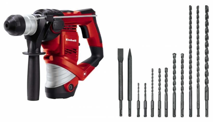 Перфоратор EINHELL TC-RH 900 Kit - Кабелни перфоратори
