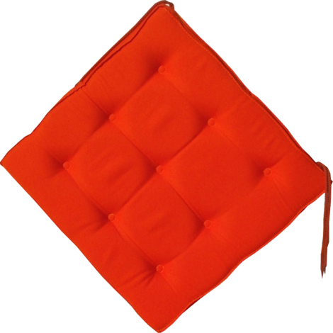 Възглавница 40x40x4см,оранж - Столовка