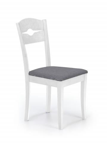 Трапезен стол MANFRED, бял - Столове