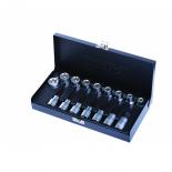 Комплект вложки торкс 1/2" Topmaster 16 бр.