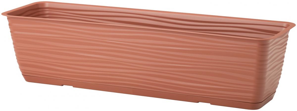 Сандъче Sahara box 60см теракота - Пластмасови сандъчета
