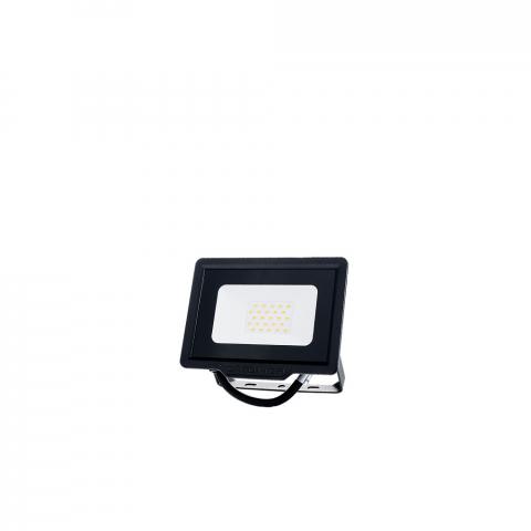 LED прожектор 20W 2700K IP65 черен - Led прожектори