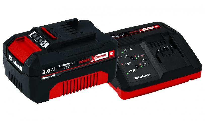Комплект зарядно+ батерия 3.0Аh PXC Einhell - Батерии и зарядни устройства