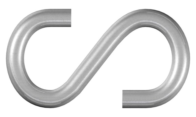 S- кука 5мм поцинкована - Такелаж