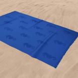 Плажна кърпа Морско конче 100x170 см син
