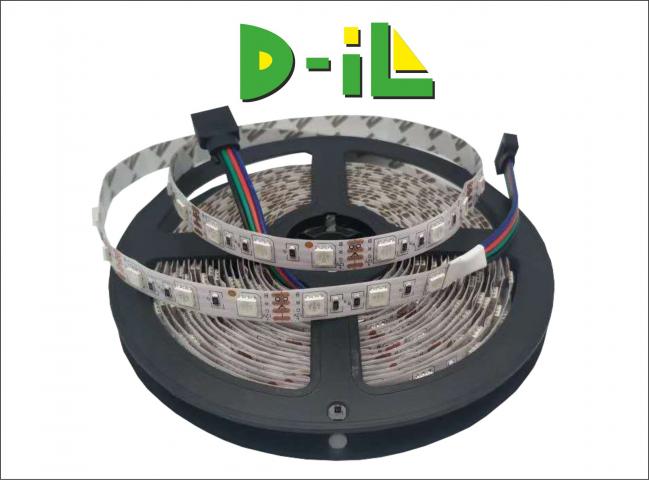 LED Лента  - SMD5050, 60/m, RGB, IP20, 12V - 5м - Led ленти и аксесоари