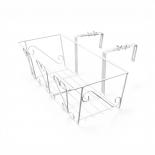 Стойка за саксия 49х21х16 см