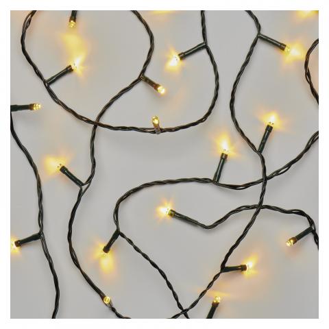 LED коледна верига, 50м топло бяло - Светеща верига