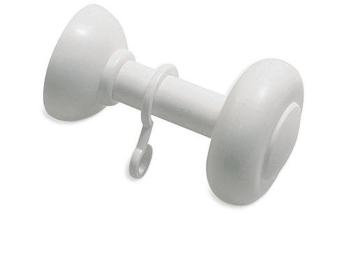 Аксесоар  декоративен държач 8 см бяло - Аксесоари