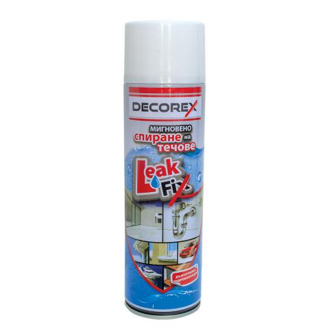 Спрей каучуков за хидроизолация Decorex Leak Fix 396 г - Смеси за хидроизолация