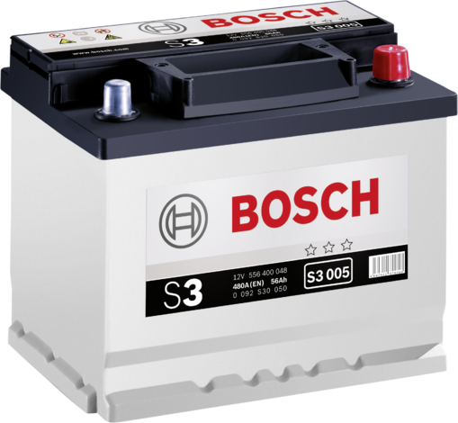 Акумулатор BOSCH S3 56Ah,
480А пусков, снимка 2 - Акумулатори