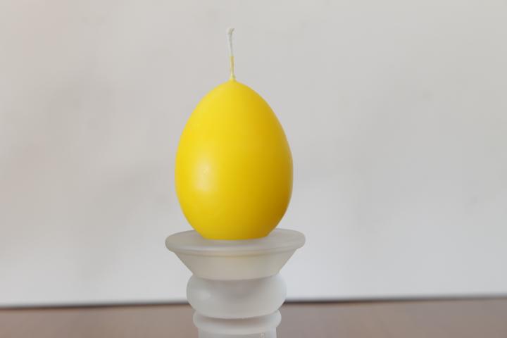 Свещ яйце асорти, снимка 3 - Декорация за маса