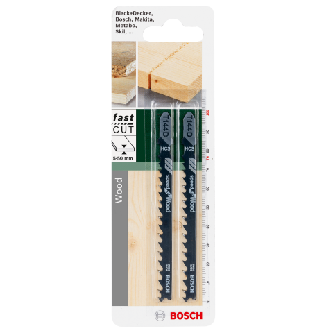 Ножчета HCS T144D BOSCH 2 бр., снимка 2 - Ножчета за прободен трион